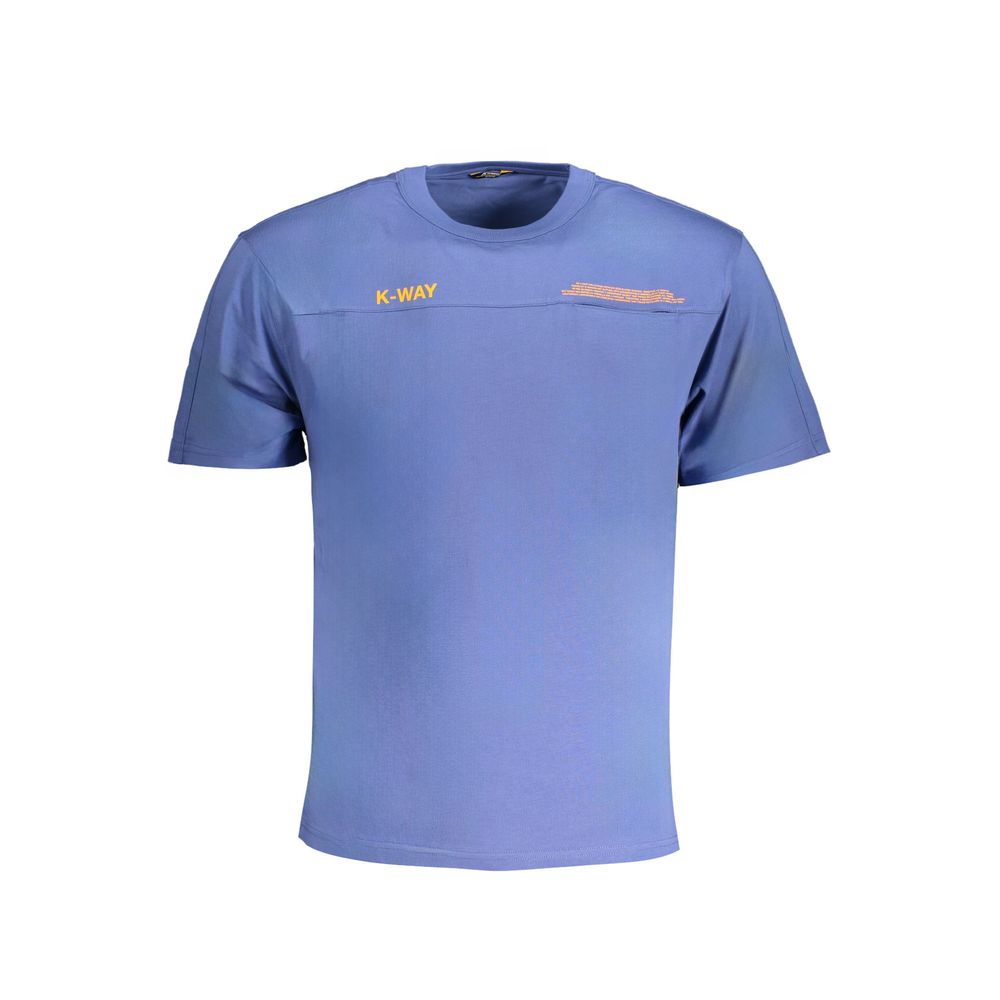 K-WAY Blaues Baumwoll-T-Shirt