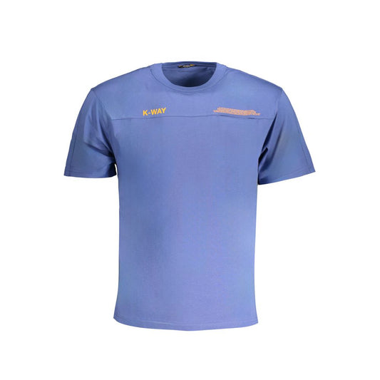 K-WAY Blaues Baumwoll-T-Shirt