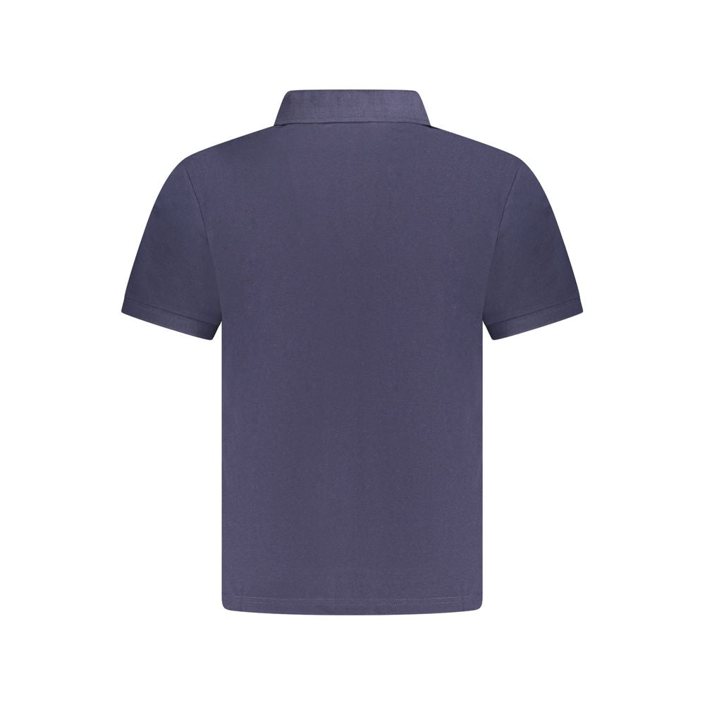 North Sails Herren-Poloshirt aus blauer Baumwolle