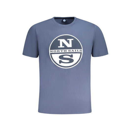North Sails Herren-T-Shirt aus Baumwolle, Blau