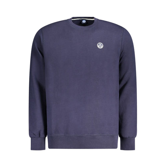 North Sails Herrenpullover aus blauer Baumwolle