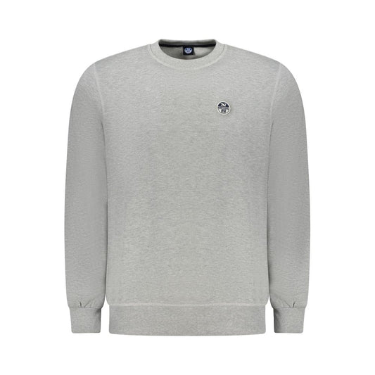 North Sails Brauner Baumwollpullover für Herren