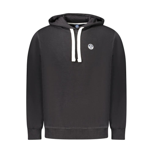 North Sails Herrenpullover aus schwarzer Baumwolle