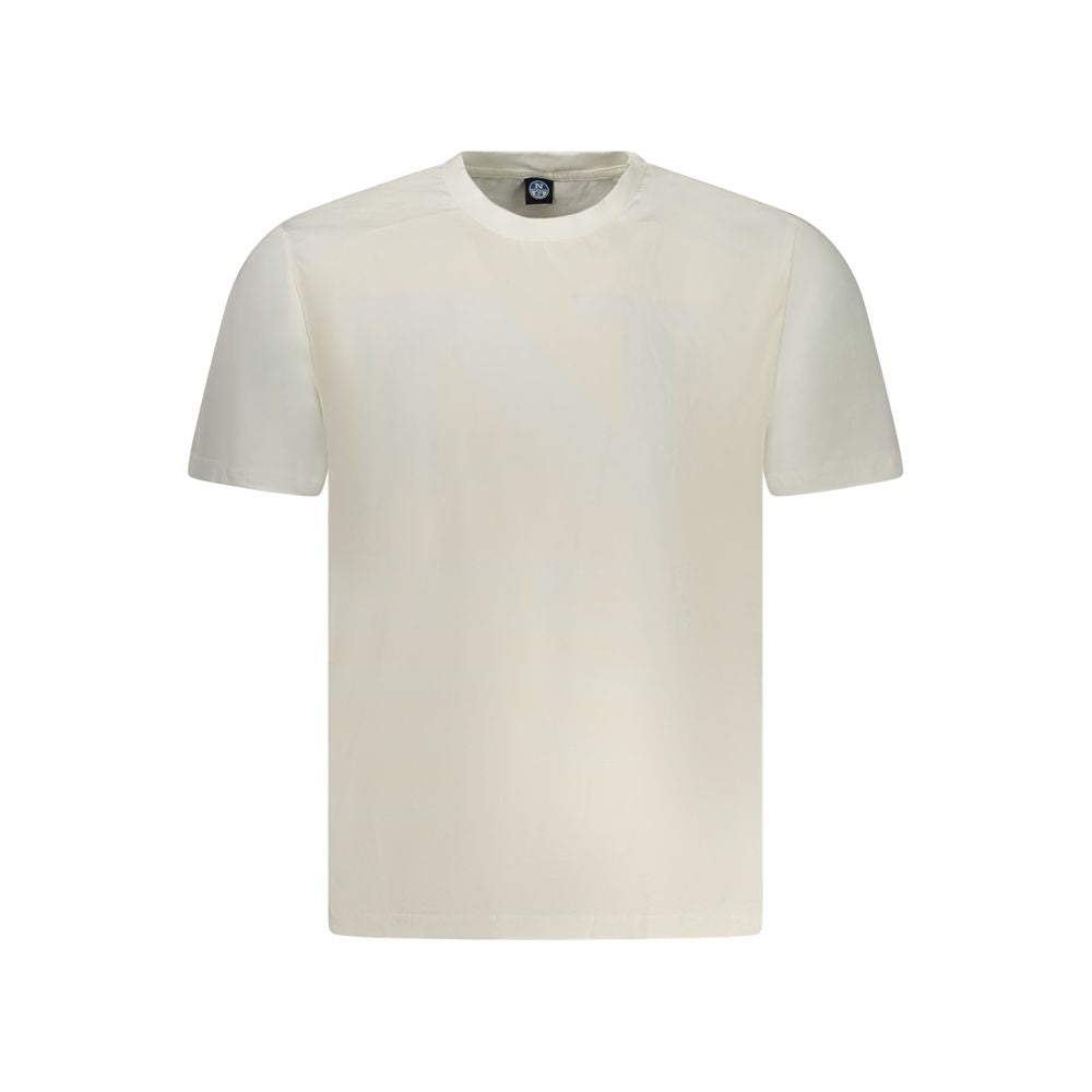North Sails Herren-T-Shirt aus weißer Baumwolle