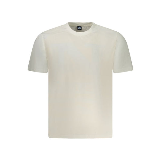 North Sails Herren-T-Shirt aus weißer Baumwolle