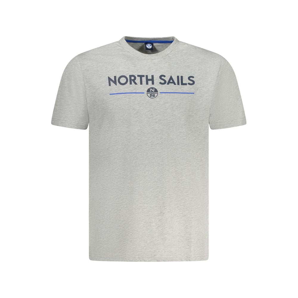 North Sails Herren T-Shirt aus brauner Baumwolle