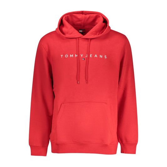 Tommy Hilfiger – Roter Baumwollpullover für Herren
