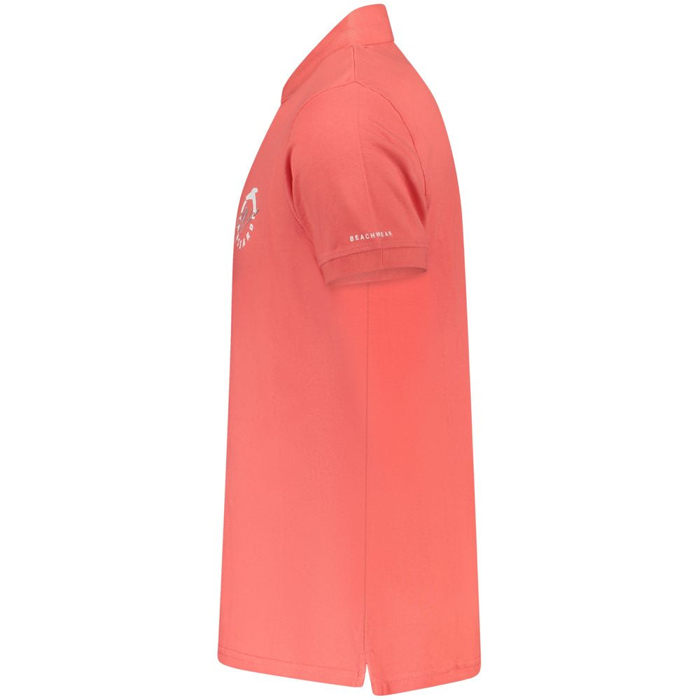 Trussardi Rosa Baumwolle Herren Poloshirt