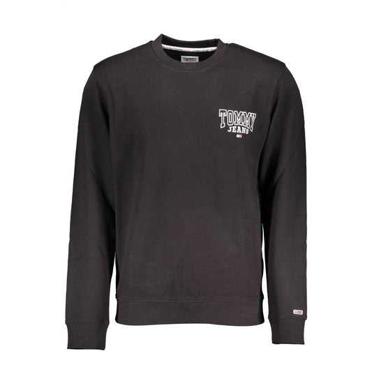 Tommy Hilfiger – Schwarzer Baumwollpullover