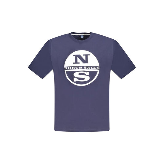 North Sails Herren-T-Shirt aus Baumwolle, Blau