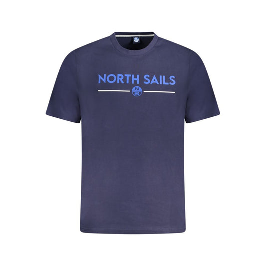 North Sails Herren-T-Shirt aus Baumwolle, Blau