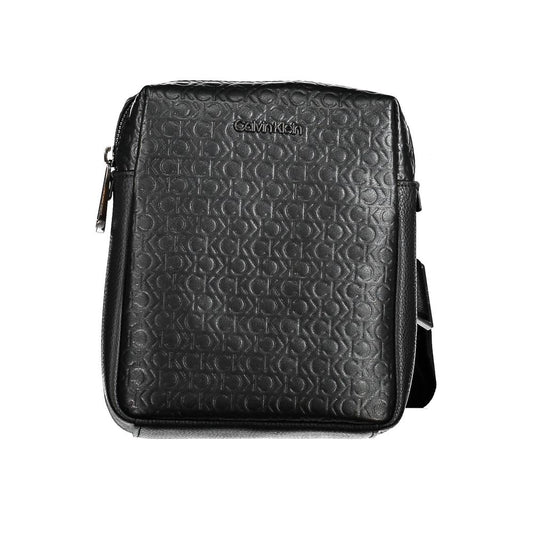 Calvin Klein – Schwarze Polyester-Umhängetasche