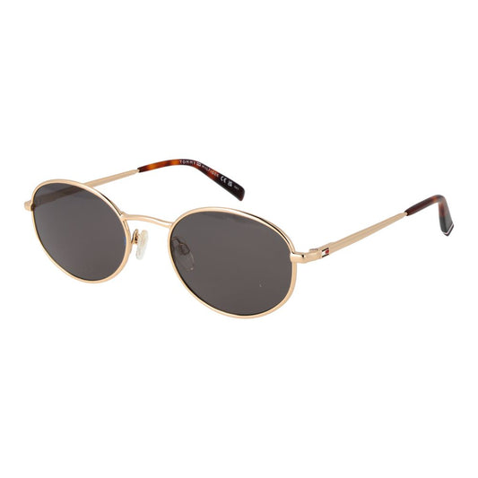 Tommy Hilfiger – Goldene Unisex-Sonnenbrille