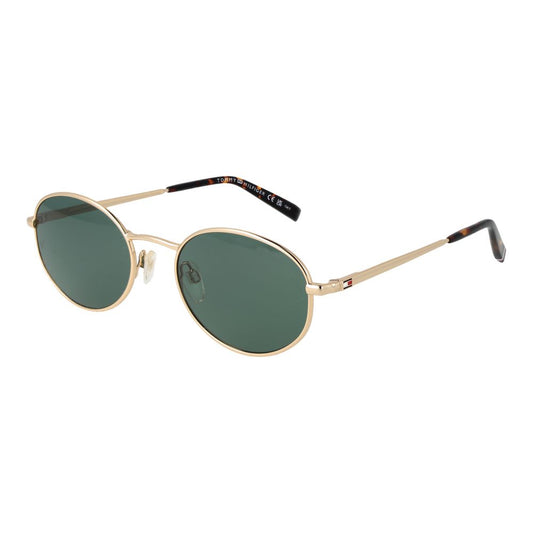 Tommy Hilfiger – Goldene Unisex-Sonnenbrille
