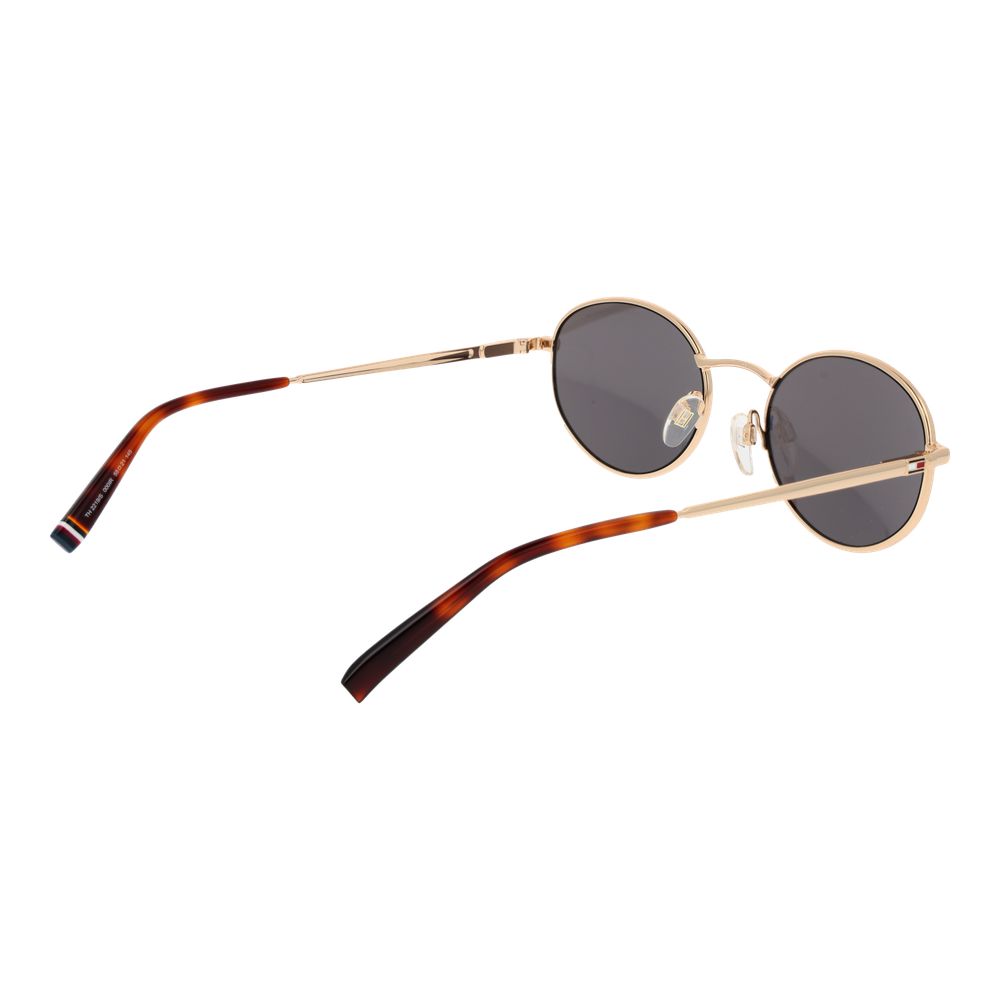 Tommy Hilfiger – Goldene Unisex-Sonnenbrille