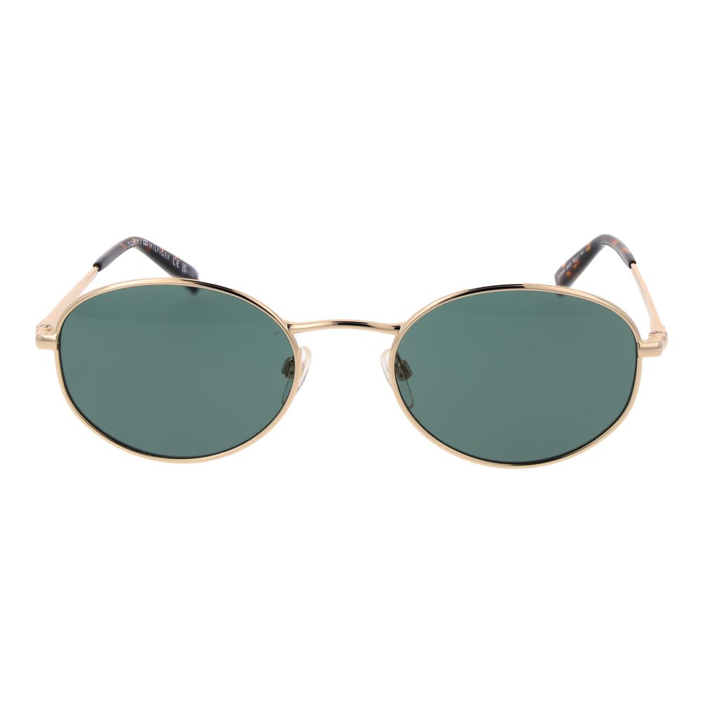 Tommy Hilfiger – Goldene Unisex-Sonnenbrille