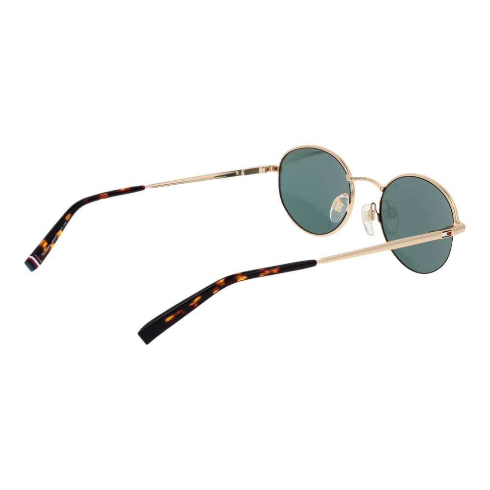 Tommy Hilfiger – Goldene Unisex-Sonnenbrille