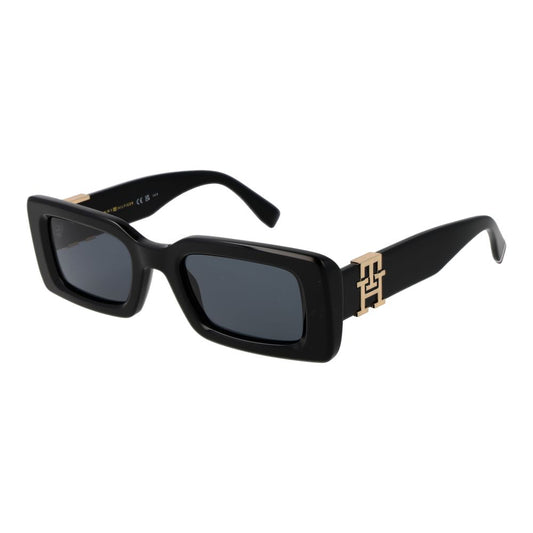 Tommy Hilfiger – Schwarze Sonnenbrille für Damen