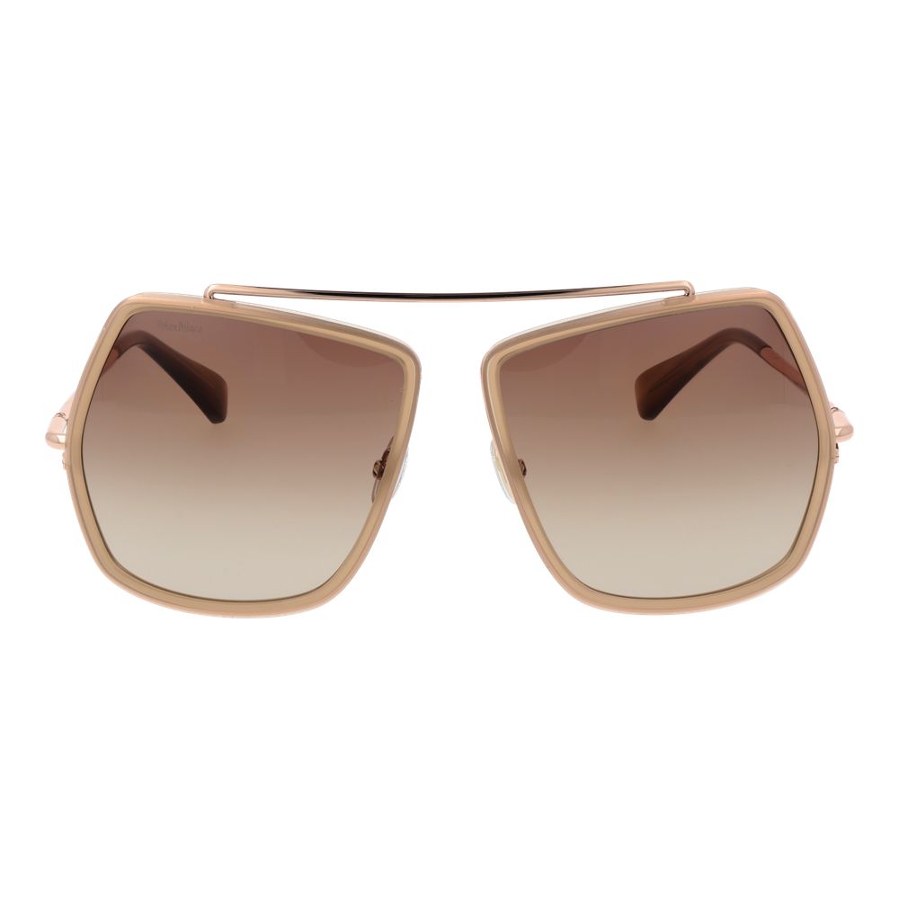 Max Mara Beige Damen Sonnenbrille