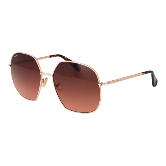Max Mara Roségold Damen Sonnenbrille