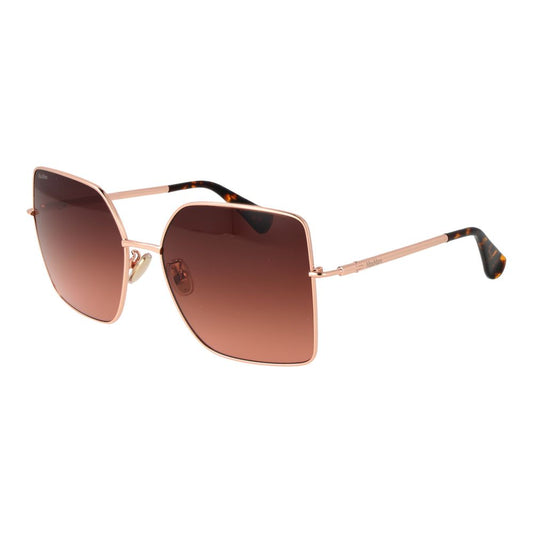 Max Mara Roségold Damen Sonnenbrille