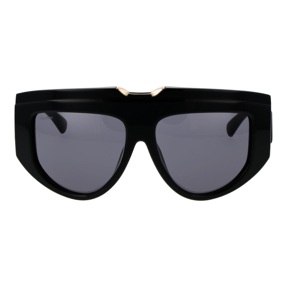 Max Mara – Schwarze Sonnenbrille für Damen