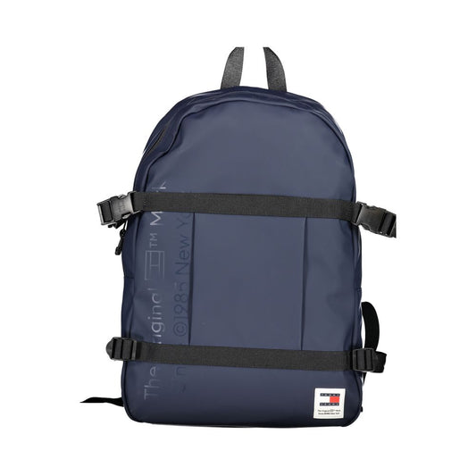 Tommy Hilfiger – Blauer Polyethylen-Rucksack