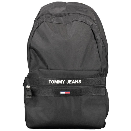 Tommy Hilfiger – Schwarzer Polyester-Rucksack