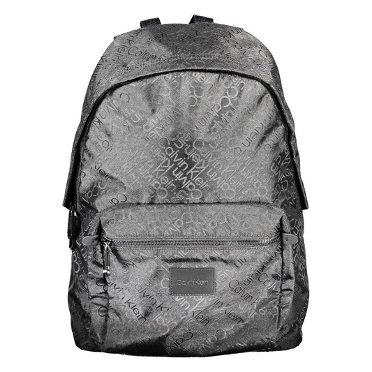 Calvin Klein – Schwarzer Polyester-Rucksack