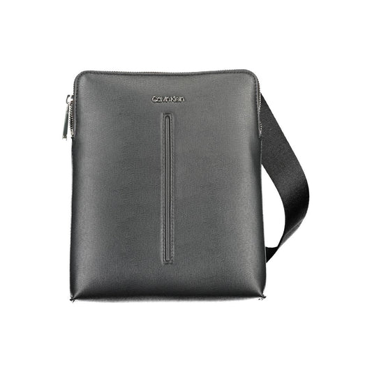 Calvin Klein – Schwarze Polyester-Umhängetasche