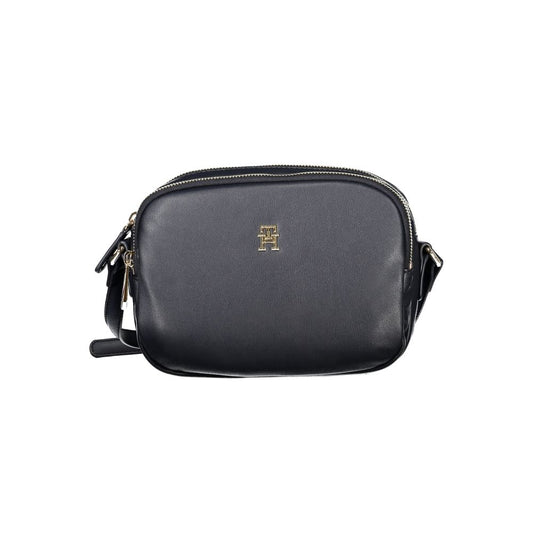 Tommy Hilfiger – Blaue Polyester-Handtasche