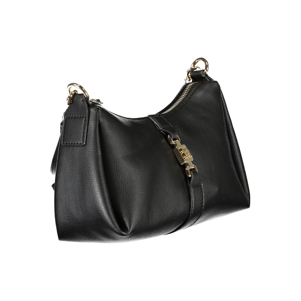 Tommy Hilfiger – Schwarze Polyester-Handtasche