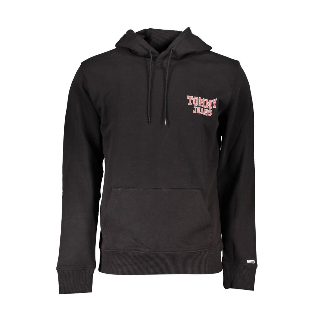 Tommy Hilfiger – Schwarzer Baumwollpullover