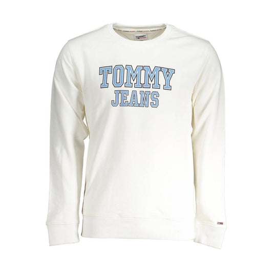 Tommy Hilfiger – Weißer Baumwollpullover