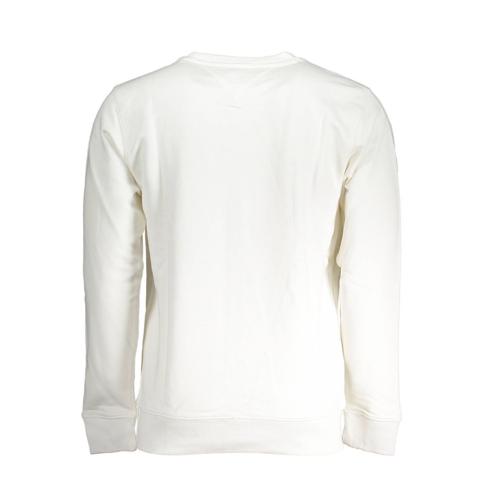 Tommy Hilfiger – Weißer Baumwollpullover
