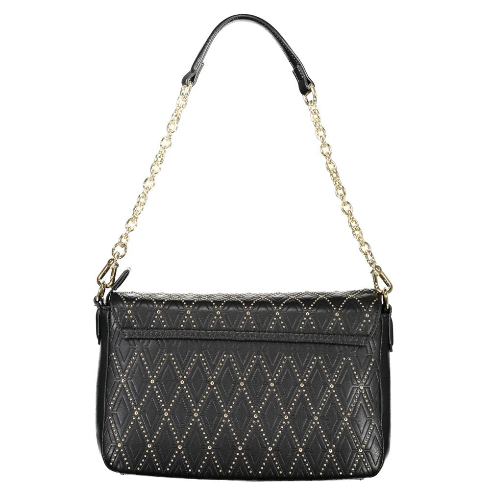 Mario Valentino Schwarze Polyethylen-Handtasche