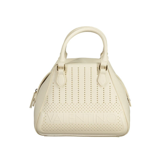 Mario Valentino – Weiße Polyethylen-Handtasche