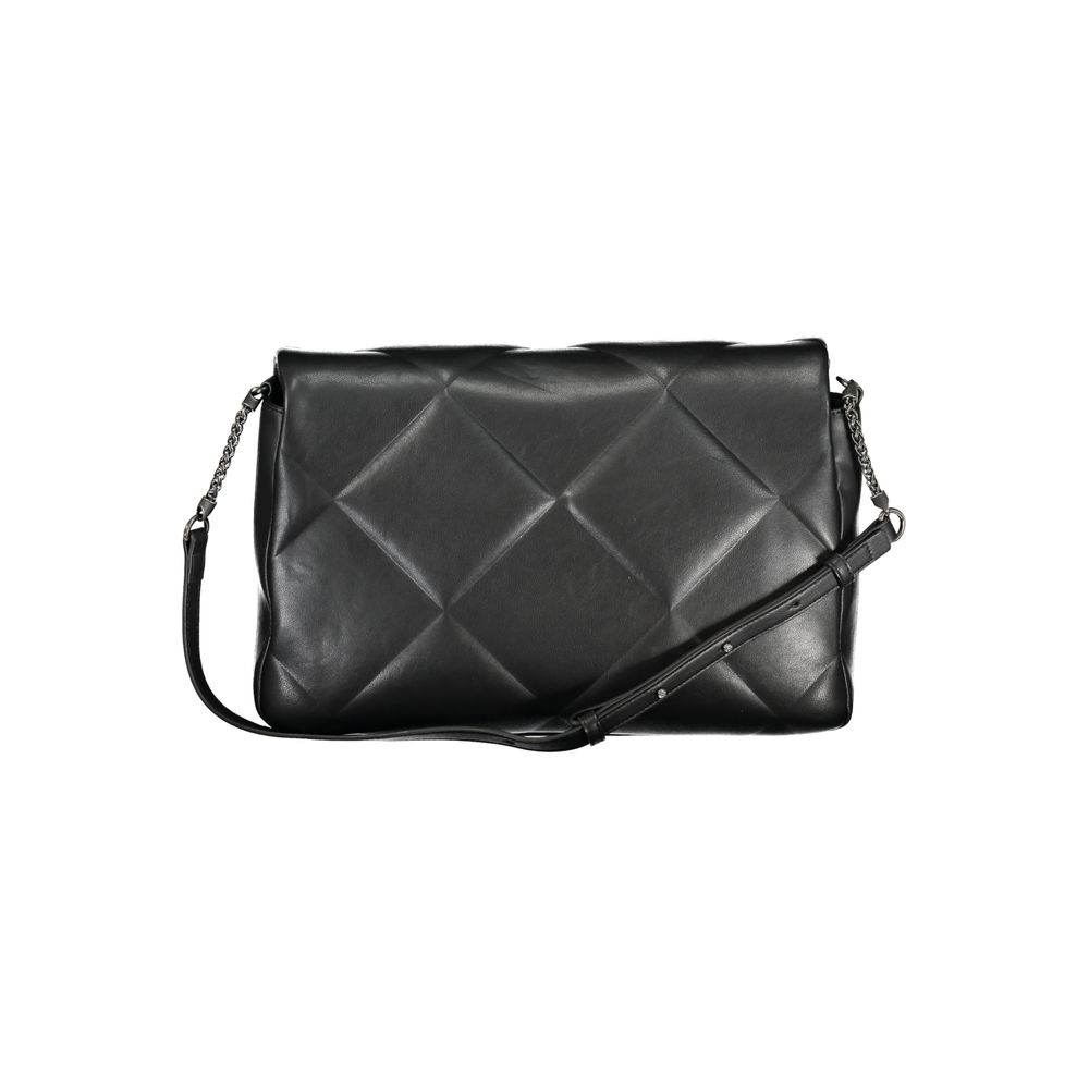 Calvin Klein Schwarze Polyester-Handtasche