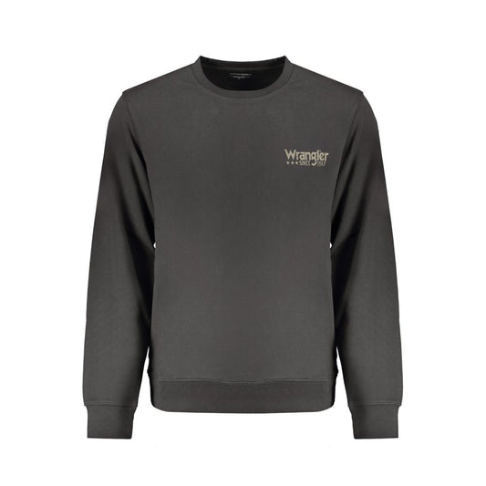 Wrangler – Schwarzer Baumwollpullover