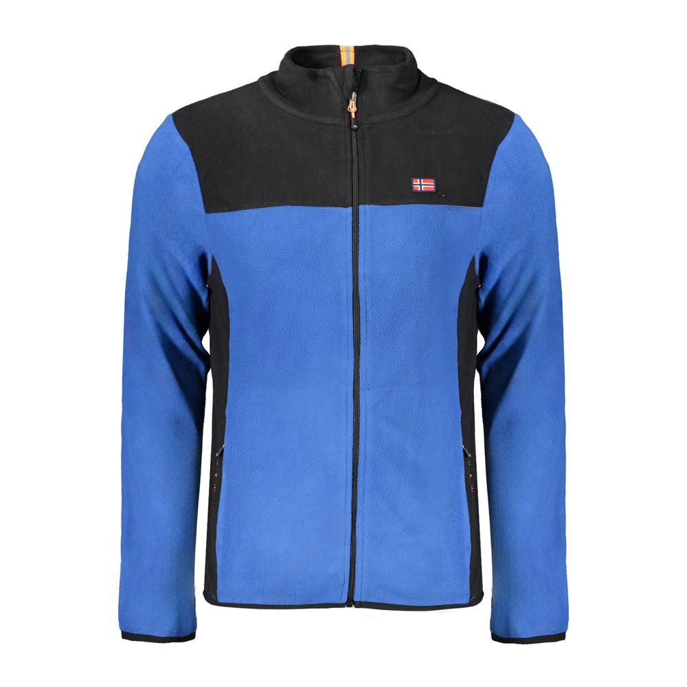 Norwegen 1963 Blauer Polyesterpullover