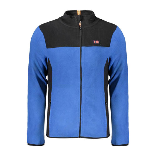 Norwegen 1963 Blauer Polyesterpullover