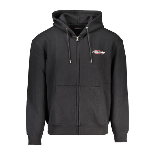 Guess Jeans – Schwarzer Baumwollpullover