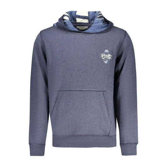 Guess Jeans – Blauer Baumwollpullover
