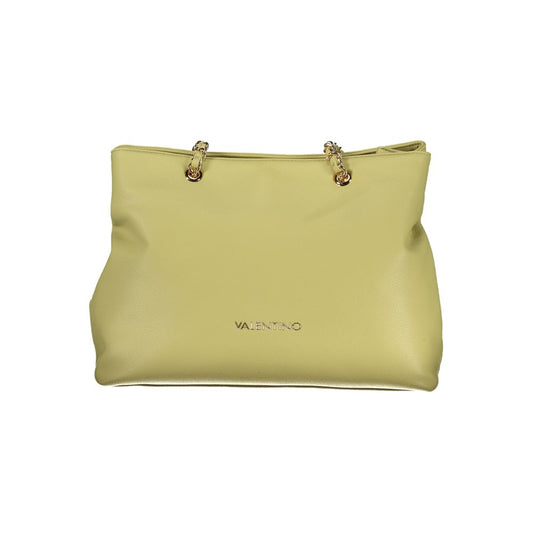 Mario Valentino Grüne Polyethylen-Handtasche