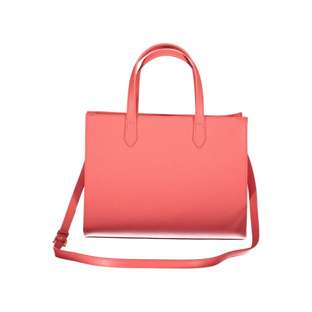 Mario Valentino – Rosa Polyethylen-Handtasche