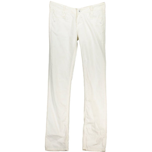 Weiße Jeans und Hose aus Baumwollmischung