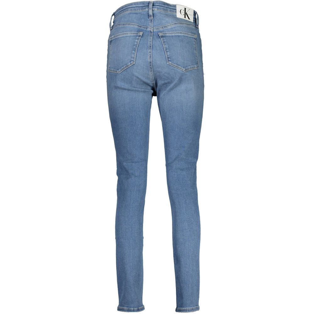 Calvin Klein Jeans und Hose aus Baumwolle, Blau