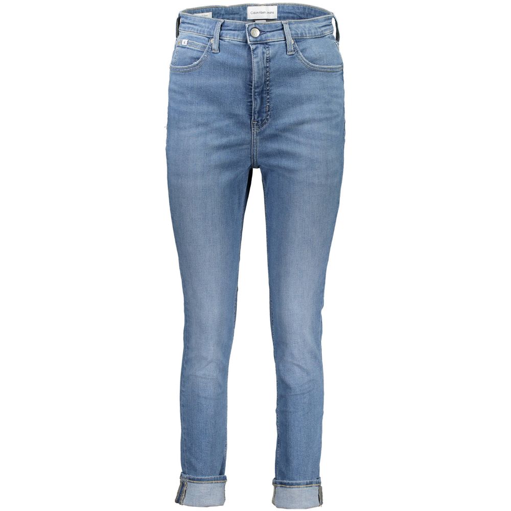 Calvin Klein Jeans und Hose aus Baumwolle, Blau