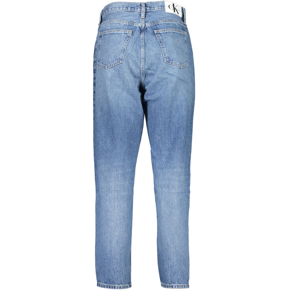Calvin Klein Jeans und Hose aus Baumwolle, Blau