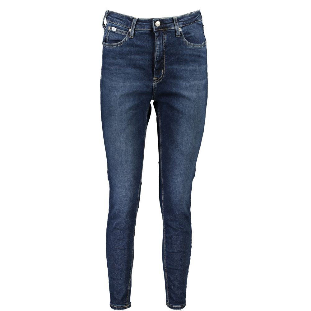 Calvin Klein Jeans und Hose aus Baumwolle, Blau